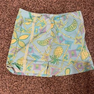 Retro Lilly Pulitzer skort size 8
